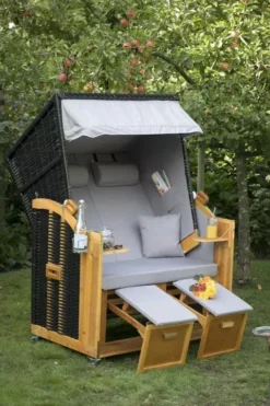 Strandkorb Baltic PE Schwarz Dessin Anthrazit Braun 17 Strandkorb Baltic PE Schwarz Dessin Anthrazit Braun -Schemel Shop 00425 strandkorb ostsee schwarz uni grau milieu 2 1qjhrl8msujiqo