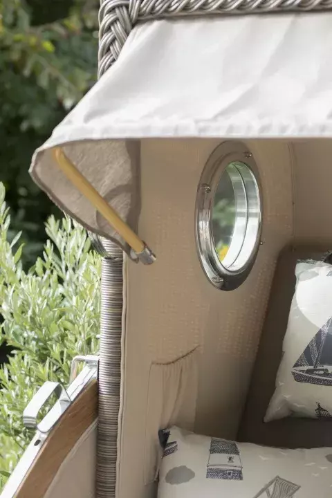 Strandkorb Norderney Teak Bullauge PE Grey Dessin 534 12 Strandkorb Norderney Teak Bullauge PE Grey Dessin 534 – Bild 10