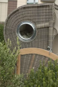 Strandkorb Norderney Teak Bullauge PE Grey Dessin 540 -Schemel Shop 011719 strandkorb norderney teak bullauge grey 540 milieu 20