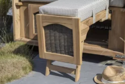 Strandkorb Amrum Teak PE Grey Dessin 510 17 Strandkorb Amrum Teak PE Grey Dessin 510 -Schemel Shop 01905 strandkorb amrum teak bullauge grey 510 milieu 20