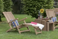 Deckchair Yacht Teak -Schemel Shop 02101 teak deckchair yacht milieu 6