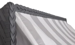 Strandkorb Profi Ostsee Fehmarn PE Grey Dessin 989 -Schemel Shop 294189896M Profi Ostsee Fehmarn PE grey Des 98920 8