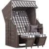 Strandkorb DeVries PURE® Standard PE Grey Dessin 478 1 Strandkorb DeVries PURE® Standard PE Grey Dessin 478 -Schemel Shop 316154785p devries pure standard grey 478