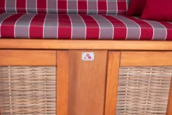 Strandkorb DeVries PURE® Standard PE Griseum Des. 472 11 Strandkorb DeVries PURE® Standard PE Griseum Des. 472 -Schemel Shop 316647225p devries pure standard pe griseum des 472 3