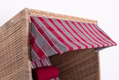 Strandkorb DeVries PURE® Standard PE Griseum Des. 472 9 Strandkorb DeVries PURE® Standard PE Griseum Des. 472 -Schemel Shop 316647225p devries pure standard pe griseum des 472 4