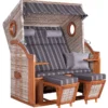 Strandkorb DeVries PURE® Wave XL PE Seashell Des. 402