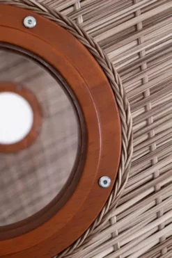 Strandkorb DeVries PURE® Wave XL PE Seashell Des. 402 -Schemel Shop 3172640225p devries pure wave xl pe seashell des 402 11