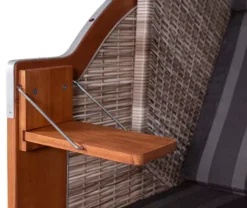 Strandkorb DeVries PURE® Wave XL PE Seashell Des. 402 -Schemel Shop 3172640225p devries pure wave xl pe seashell des 402 2