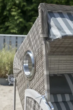 Strandkorb DeVries PURE® Cliff XXL SUN PE White Kubu Dessin 481 12 Strandkorb DeVries PURE® Cliff XXL SUN PE White Kubu Dessin 481 -Schemel Shop 3206948128P deVries Cliff XXL SUN white kubu Des 4812028829