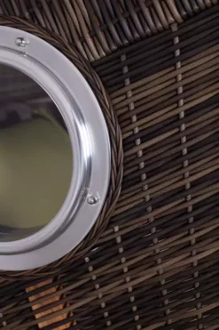 Strandkorb DeVries PURE® Seaside XL PE Ant. Brown Des. 490 -Schemel Shop 3256149027t devries pure seaside xl pe ant brown des 490 26