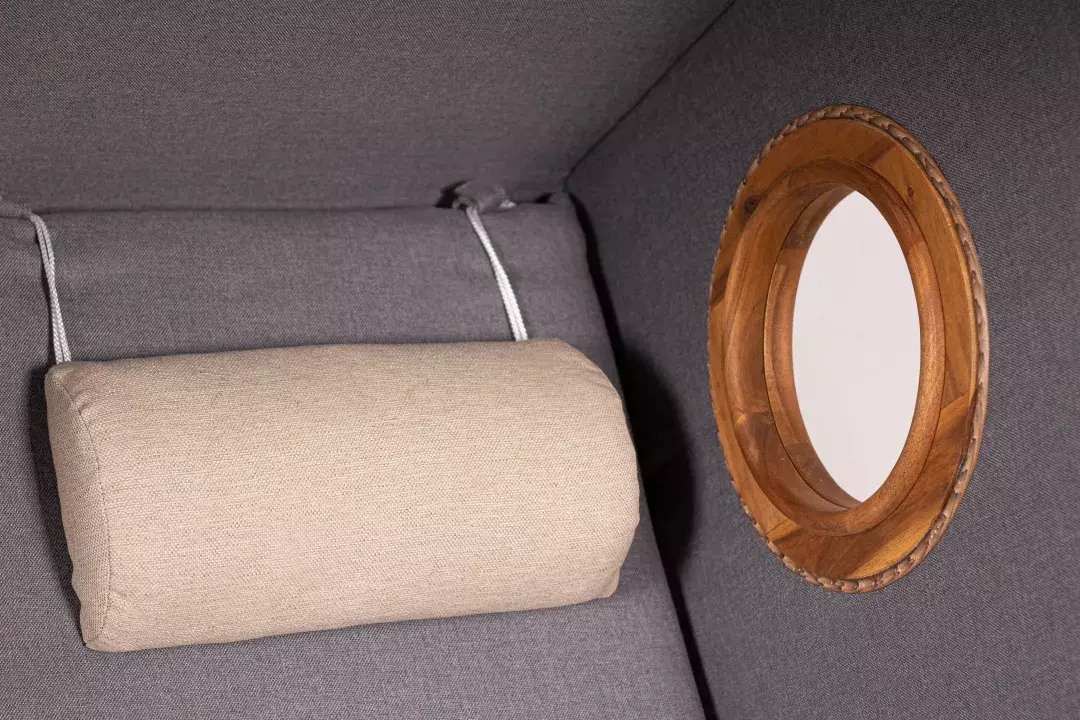 FSC® Strandkorb Trend 45 PE Walnut Dessin 751 7 FSC® Strandkorb Trend 45 PE Walnut Dessin 751 – Bild 5