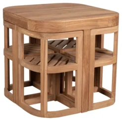 Schemel Shop -Schemel Shop BL26012 Balkonset Watford Teakholz 20 8