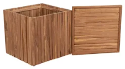 Teakbox/Hocker Oxford -Schemel Shop BL26015 Teakbox Hocker Oxford F20 2