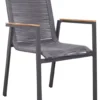 Dining Stapelsessel Alicante Rope Mit Teakarmlehne -Schemel Shop BL27010 Dining Stapelsessel Alicante Rope