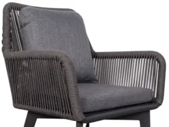 Gartenmöbelset Diningsessel Marbella Mit Tisch Granada 200x90cm -Schemel Shop BL27011 Dining Sessel Marbella Rope