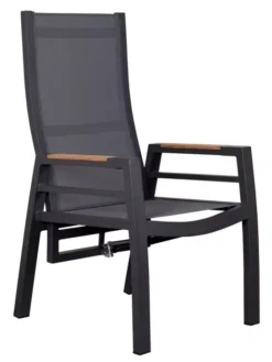 Relaxsessel Sevilla Alu/Textilene Inkl. Kissen Anthrazit 7 Relaxsessel Sevilla Alu/Textilene Inkl. Kissen Anthrazit -Schemel Shop BL27012 Relaxsessel Sevilla Textilene 20 2