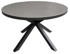 Tisch Almeria 120cm Rund Light Grey Aluminium -Schemel Shop BL27103 Tisch Almeria 120cm rund light grey Alu20 5