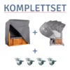 Zubehör Komplettset Zum Strandkorb Norderney/Amrum Grande/Werdum -Schemel Shop MP02558 Komplettset Zubehoer