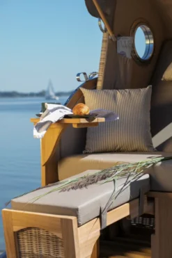 Strandkorb Amrum Single Bullauge Teak PE Shell Dessin 537 -Schemel Shop MP20904 Strandkorb Amrum Single Bullauge Teak PE Shell Dessin 53420281129 4