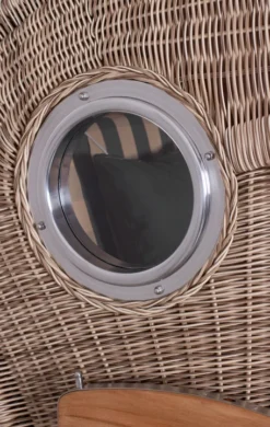 Strandkorb Amrum Single Bullauge Teak PE Shell Dessin 506 21 Strandkorb Amrum Single Bullauge Teak PE Shell Dessin 506 -Schemel Shop MP20906 Strandkorb Single Amrum Teak PE shell Dessin 50620 3