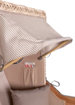 Strandkorb Amrum Single Bullauge Teak PE Shell Dessin 510 -Schemel Shop MP20912 Strandkorb Single Amrum Teak PE shell Dessin 51020 2