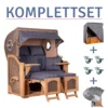 Strandkorb Amrum Teak PE Grey Dessin 582-KOMPLETTSET -Schemel Shop MP22802SET Komplettset Amrum Teak grey 582 scaled