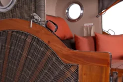 Strandkorb Norderney Mahagoni Bullauge PE Grey Dessin 591 14 Strandkorb Norderney Mahagoni Bullauge PE Grey Dessin 591 -Schemel Shop MP24011 Strandkorb Norderney Mahagoni PE grey Dessin 59120 6