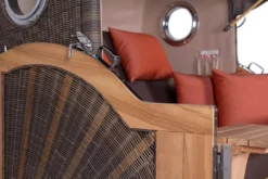 Strandkorb Amrum Grande Teak PE Grey Dessin 591 -Schemel Shop MP24611 Amrum Grande Bullauge Teak PE grey 59120 5