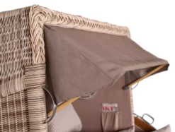 Strandkorb Amrum Grande Teak PE Shell Dessin 534 14 Strandkorb Amrum Grande Teak PE Shell Dessin 534 -Schemel Shop MP24810 Strandkorb Amrum Grande Teak PE shell 53420 4