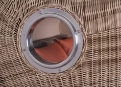 Strandkorb Amrum Grande Teak PE Shell Dessin 591 -Schemel Shop MP24829 Amrum Grande Bullauge Teak PE shell 59120 3