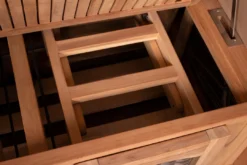 Strandkorb Amrum Teak PE Grey Dessin 582-KOMPLETTSET -Schemel Shop MP Amrum Teak Dessin 0002028129 18