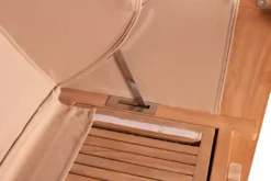 Strandkorb Amrum Teak PE Grey Dessin 583 -Schemel Shop MP Amrum Teak Dessin 0002028329 3