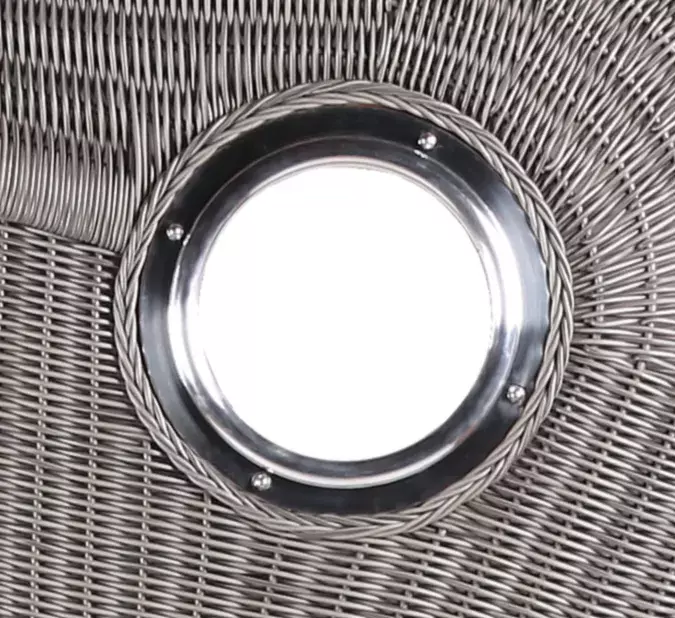 Strandkorb Amrum Mahagoni Washed Grey PE Koboo Grey Dessin 537 7 Strandkorb Amrum Mahagoni Washed Grey PE Koboo Grey Dessin 537 – Bild 5