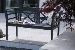 Friesenbank Föhr Teak -Schemel Shop bl02166 mahagoni friesenbank fohr grau 130cm milieu 2ako6eb1er2t7j