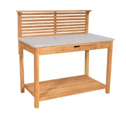Pflanztisch Hampton Teak Mit Schublade