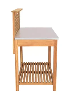 Pflanztisch Hampton Teak Mit Schublade -Schemel Shop bl26009 pflanztisch 3