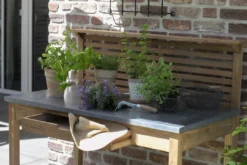 Pflanztisch Hampton Teak Mit Schublade -Schemel Shop bl26009 pflanztisch milieu 1