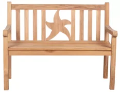 Schemel Shop -Schemel Shop bl26020 gartenbank seestern teak 120cm 4