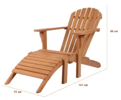 Liegesessel Adirondack Montreal Und Tisch Dorset Teak-KOMPLETTSET 17 Liegesessel Adirondack Montreal Und Tisch Dorset Teak-KOMPLETTSET -Schemel Shop deckchair gala 3 gw02103