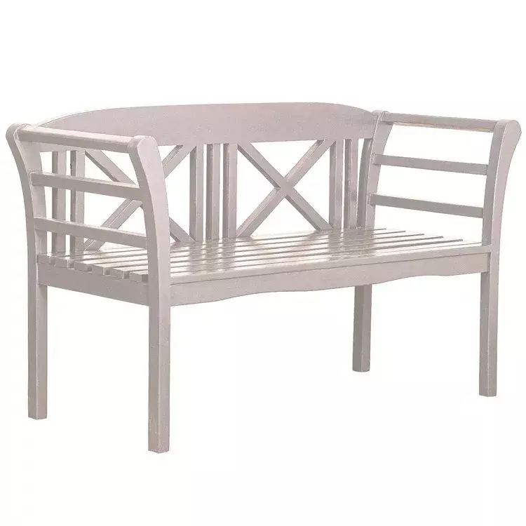 Friesenbank Föhr Mahagoni Weiß 3 Friesenbank Föhr Mahagoni Weiß