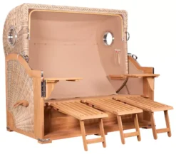 Strandkorb Norderney XXL Teak Bullauge PE Shell Dessin 586 14 Strandkorb Norderney XXL Teak Bullauge PE Shell Dessin 586 -Schemel Shop mp01009 norderney xxl teak bullauge pe shell 21pvj1iu2mdpuca