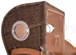 Strandkorb Amrum Grande XXL Teak Bullauge PE Grey Dessin 534 -Schemel Shop mp01021 strandkorb amrum grande xxl rohgestell 3lzr2fqgxfyj3l