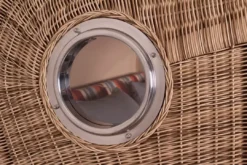 Strandkorb Norderney Teak Bullauge PE Shell Dessin 584 -Schemel Shop mp24404 norderney teak pe shell dessin 584 10