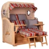 Strandkorb Norderney Teak Bullauge PE Shell Dessin 584 -Schemel Shop mp24404 norderney teak pe shell dessin 584 7