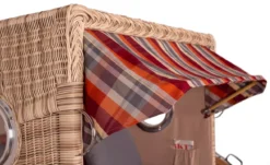 Strandkorb Norderney Teak Bullauge PE Shell Dessin 584 -Schemel Shop mp24404 norderney teak pe shell dessin 584 9