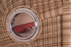 Strandkorb Norderney Teak Bullauge PE Shell Dessin 585 -Schemel Shop mp24405 norderney teak pe shell dessin 585 4