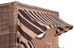 Strandkorb Amrum Grande Teak PE Grey Dessin 581 17 Strandkorb Amrum Grande Teak PE Grey Dessin 581 -Schemel Shop mp24601 strandkorb amrum grande teak pe grey dessin 581 2