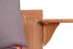 Strandkorb Amrum Grande Teak PE Grey Dessin 584 -Schemel Shop mp24604 strandkorb amrum grande teak pe grey dessin 584 9