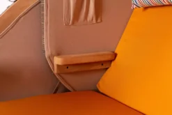 Strandkorb Amrum Grande Teak PE Grey Dessin 586 -Schemel Shop mp24606 strandkorb amrum grande teak pe grey dessin 586 6