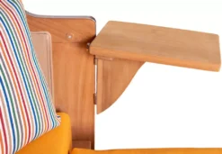 Strandkorb Amrum Teak PE Grey Dessin 586 20 Strandkorb Amrum Teak PE Grey Dessin 586 -Schemel Shop strandkorb amrum bullauge teak pe grey dessin 5863